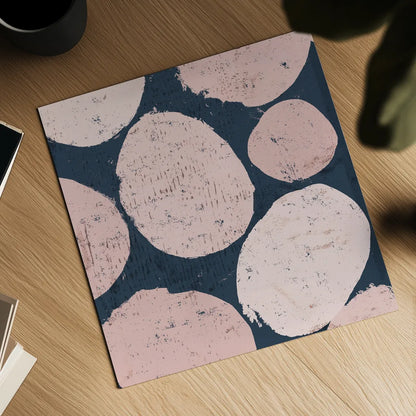 Raw Sienna IX Pink by Michael Mullan. Shown as a detailed flat fine art print, highlighting archival giclee quality. Available as an archival giclee rolled canvas, fine art paper, or poster print. SKU 53729a.