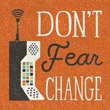 Retro Desktop Cell Phone by Michael Mullan. SKU 51367a. Archival Giclee Fine art print for wall decor.