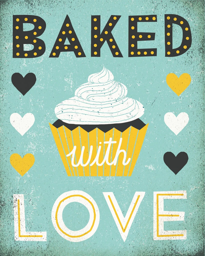 Retro Diner Baked with Love by Michael Mullan