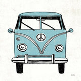 Road Trip Bus v2 by Michael Mullan. SKU 104071a. Archival Giclee Fine art print for wall decor.