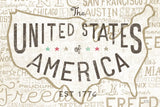 Road Trip USA by Michael Mullan. SKU 17913i. Archival Giclee Fine art print for wall decor.