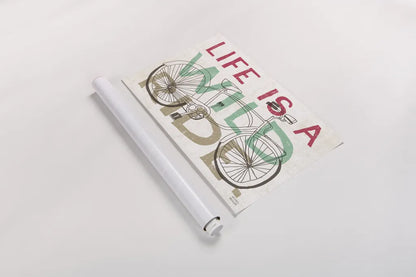 Road Trip Wild Ride by Michael Mullan. shown as a rolled paper print. Available as archival giclee rolled canvas, fine art paper, or poster print. SKU 19820i.