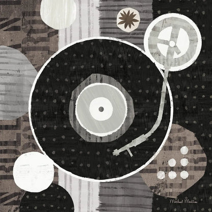 Rock N Roll Album Neutral by Michael Mullan. SKU 50186a. Archival Giclee Fine art print for wall decor.