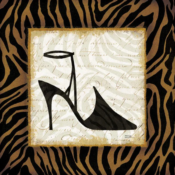 Safari Shoes II by Michael Mullan. SKU 2865a. Archival Giclee Fine art print for wall decor.