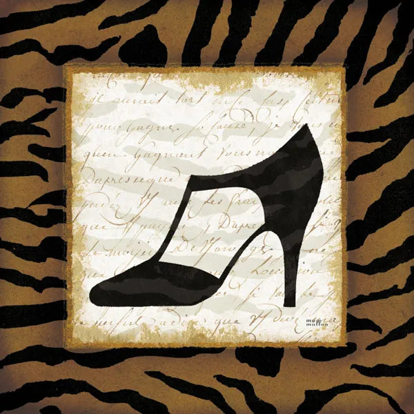 Safari Shoes III by Michael Mullan. SKU 2866a. Archival Giclee Fine art print for wall decor.