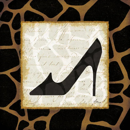 Safari Shoes IV by Michael Mullan. SKU 2867a. Archival Giclee Fine art print for wall decor.