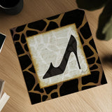Safari Shoes IV by Michael Mullan. Shown as a detailed flat fine art print, highlighting archival giclee quality. Available as an archival giclee rolled canvas, fine art paper, or poster print. SKU 2867a.