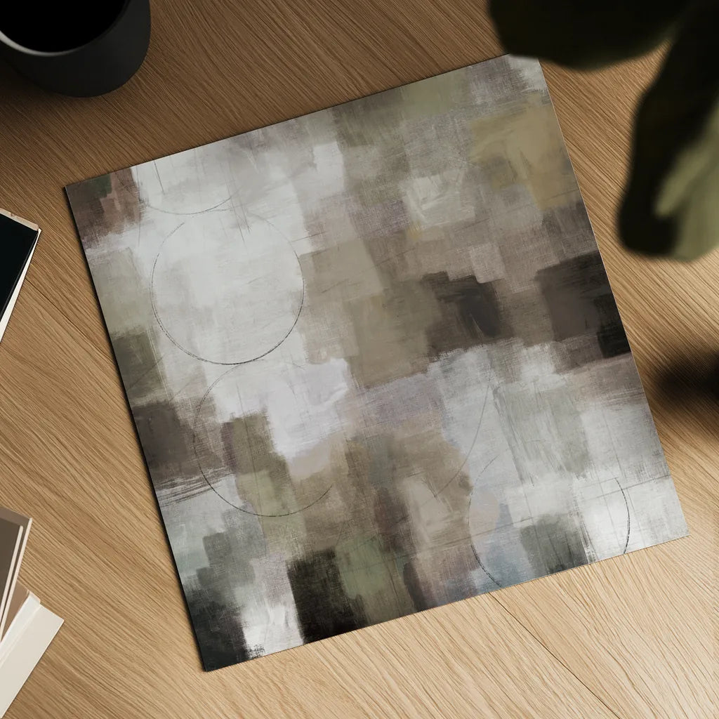 Seasons Neutral by Michael Mullan. Shown as a detailed flat fine art print, highlighting archival giclee quality. Available as an archival giclee rolled canvas, fine art paper, or poster print. SKU 75162a.