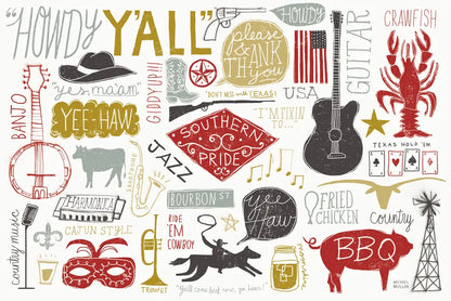 Southern Pride by Michael Mullan. SKU 51164i. Archival Giclee Fine art print for wall decor.