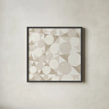 Spotty I by Michael Mullan. Shown in a sleek black glass frame for a contemporary gallery look. Available as an archival giclee rolled canvas, fine art paper, or poster print. SKU 75958a.