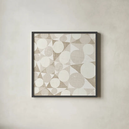 Spotty I by Michael Mullan. Shown in a sleek black glass frame for a contemporary gallery look. Available as an archival giclee rolled canvas, fine art paper, or poster print. SKU 75958a.