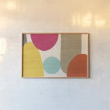 Spring Costa Del Sol I Crop by Michael Mullan. shown as a paper print in a natural frame. Available as a archival giclee rolled canvas, fine art paper, or poster print. SKU 11157i.