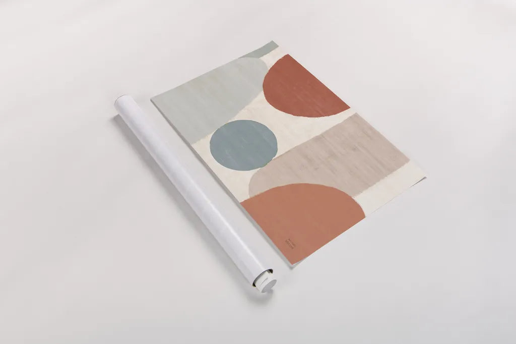 Spring Costa Del Sol I Muted Crop by Michael Mullan. shown as a rolled paper print. Available as archival giclee rolled canvas, fine art paper, or poster print. SKU 53719i.