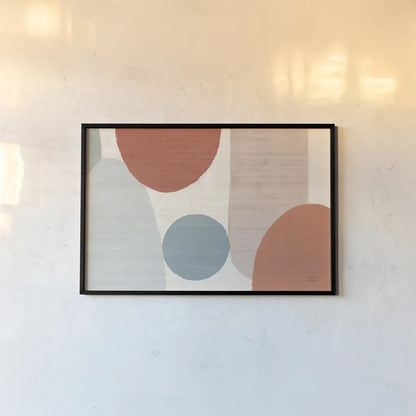 Spring Costa Del Sol I Muted Crop by Michael Mullan. shown as a paper print in a black flame. Available as a archival giclee rolled canvas, fine art paper, or poster print. SKU 53719i.