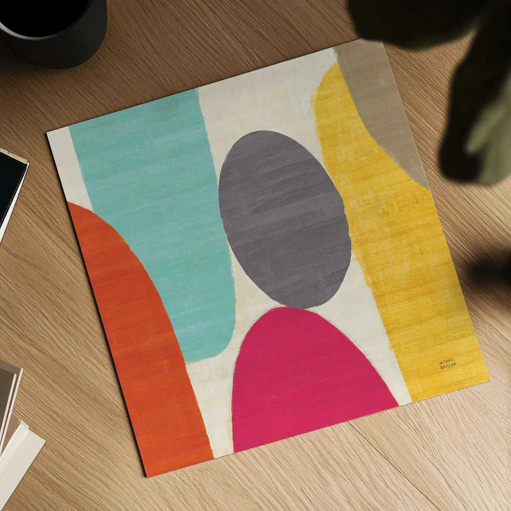 Spring Costa Del Sol II by Michael Mullan. Shown as a detailed flat fine art print, highlighting archival giclee quality. Available as an archival giclee rolled canvas, fine art paper, or poster print. SKU 11158a.