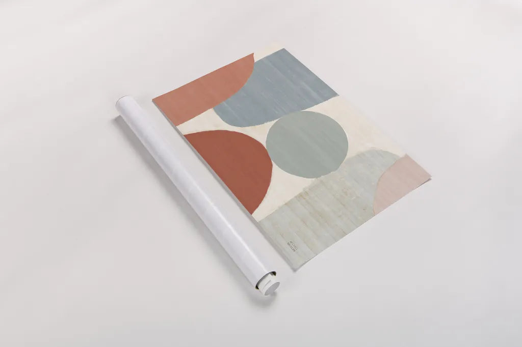 Spring Costa Del Sol II Muted Crop by Michael Mullan. shown as a rolled paper print. Available as archival giclee rolled canvas, fine art paper, or poster print. SKU 53720i.