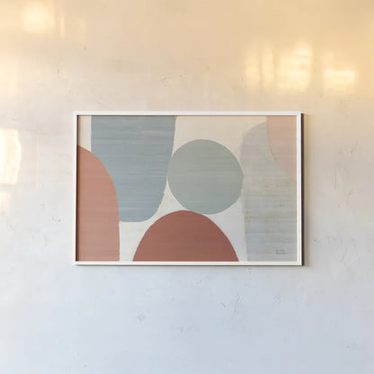 Spring Costa Del Sol II Muted Crop by Michael Mullan. shown as a paper print in a white frame. Available as a archival giclee rolled canvas, fine art paper, or poster print. SKU 53720i.