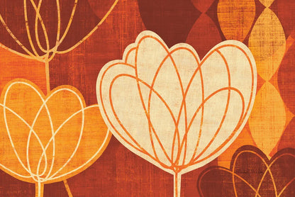 Spring Tulips Warm by Michael Mullan. SKU 61996i. Archival Giclee Fine art print for wall decor.