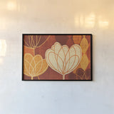 Spring Tulips Warm by Michael Mullan. shown as a paper print in a black flame. Available as a archival giclee rolled canvas, fine art paper, or poster print. SKU 61996i.
