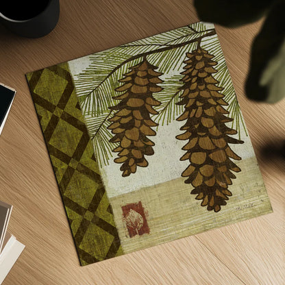 Summer Pine I by Michael Mullan. Shown as a detailed flat fine art print, highlighting archival giclee quality. Available as an archival giclee rolled canvas, fine art paper, or poster print. SKU 5525a.