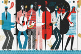 The Band by Michael Mullan. SKU 14581i. Archival Giclee Fine art print for wall decor.