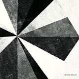Triangulawesome BW II by Michael Mullan. SKU 15683a. Archival Giclee Fine art print for wall decor.