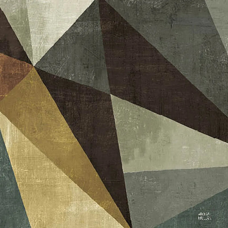 Triangulawesome Square I by Michael Mullan. SKU 26905a. Archival Giclee Fine art print for wall decor.