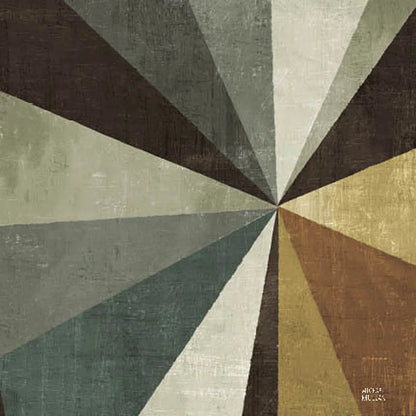 Triangulawesome Square II by Michael Mullan. SKU 26906a. Archival Giclee Fine art print for wall decor.