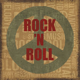 Type Band Rock N Roll by Michael Mullan. SKU 51051a. Archival Giclee Fine art print for wall decor.