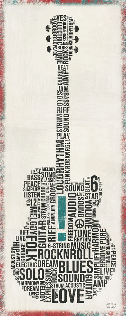Type Guitar II by Michael Mullan