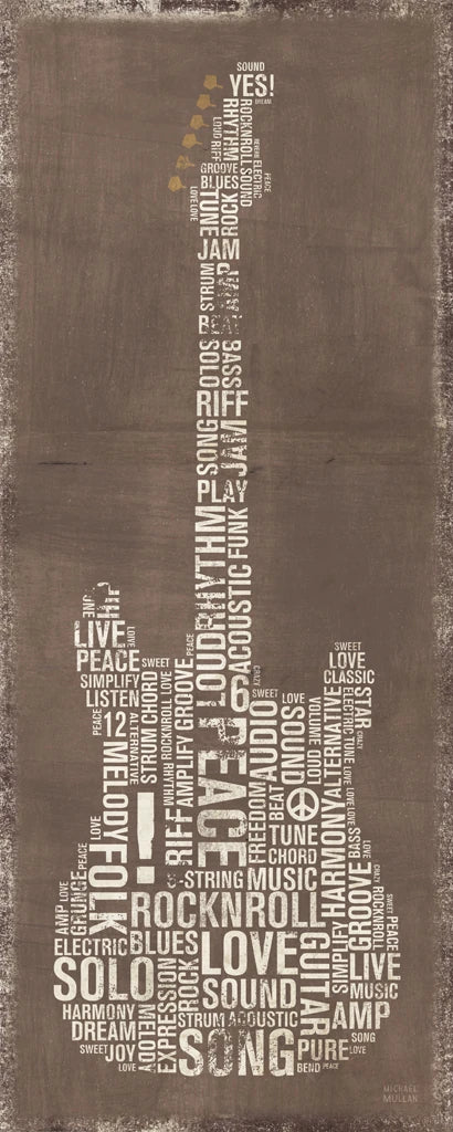 Type Guitar Neutral I by Michael Mullan