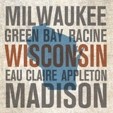 Wisconsin by Michael Mullan. SKU 18076a. Archival Giclee Fine art print for wall decor.