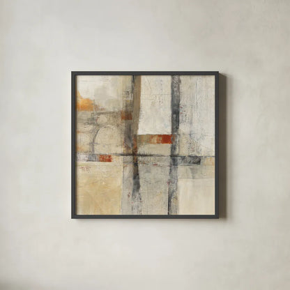 Aerial View I by Mike Schick. Shown in a sleek black glass frame for a contemporary gallery look. Available as an archival giclee rolled canvas, fine art paper, or poster print. SKU 13739a.