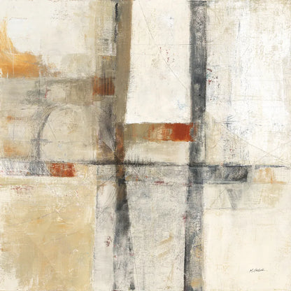 Aerial View I White by Mike Schick. SKU 24297a. Archival Giclee Fine art print for wall decor.