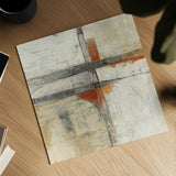 Aerial View II by Mike Schick. Shown as a detailed flat fine art print, highlighting archival giclee quality. Available as an archival giclee rolled canvas, fine art paper, or poster print. SKU 13740a.