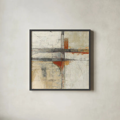 Aerial View II by Mike Schick. Shown in a sleek black glass frame for a contemporary gallery look. Available as an archival giclee rolled canvas, fine art paper, or poster print. SKU 13740a.