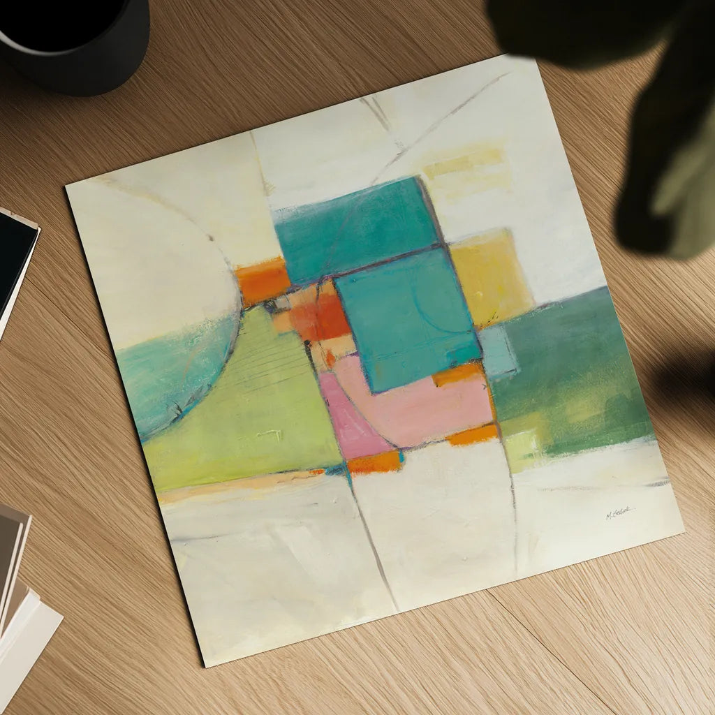 Aero by Mike Schick. Shown as a detailed flat fine art print, highlighting archival giclee quality. Available as an archival giclee rolled canvas, fine art paper, or poster print. SKU 22607a.