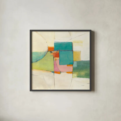 Aero by Mike Schick. Shown in a sleek black glass frame for a contemporary gallery look. Available as an archival giclee rolled canvas, fine art paper, or poster print. SKU 22607a.