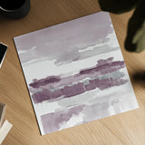 Amethyst Wetlands with Silver by Mike Schick. Shown as a detailed flat fine art print, highlighting archival giclee quality. Available as an archival giclee rolled canvas, fine art paper, or poster print. SKU 24298a.