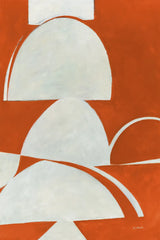 Artifact I Orange by Mike Schick. SKU 92659h. Archival Giclee Fine art print for wall decor.
