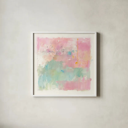 At Loose Ends by Mike Schick. Shown in a crisp white glass frame for a clean and minimalist style. Available as an archival giclee rolled canvas, fine art paper, or poster print. SKU 30617a.