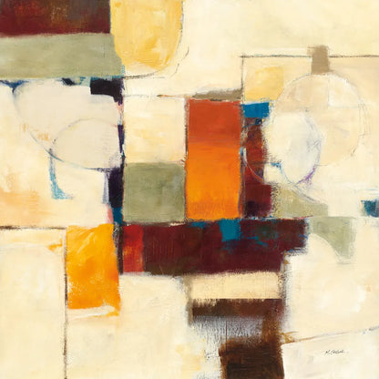 Autumn Patchwork I by Mike Schick. SKU 10502a. Archival Giclee Fine art print for wall decor.