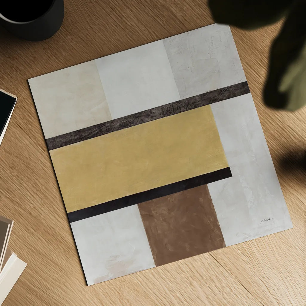 Balance Beam I Crosby by Mike Schick. Shown as a detailed flat fine art print, highlighting archival giclee quality. Available as an archival giclee rolled canvas, fine art paper, or poster print. SKU 91696a.