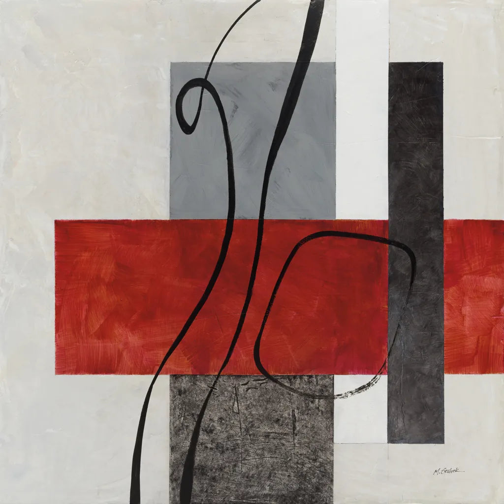 Balance Beam II by Mike Schick. SKU 91331a. Archival Giclee Fine art print for wall decor.