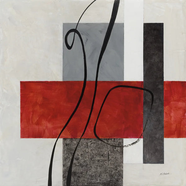 Balance Beam II by Mike Schick. SKU 91331a. Archival Giclee Fine art print for wall decor.