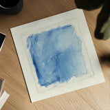 Basic Square by Mike Schick. Shown as a detailed flat fine art print, highlighting archival giclee quality. Available as an archival giclee rolled canvas, fine art paper, or poster print. SKU 36026a.