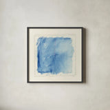 Basic Square by Mike Schick. Shown in a sleek black glass frame for a contemporary gallery look. Available as an archival giclee rolled canvas, fine art paper, or poster print. SKU 36026a.