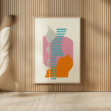 Boardwalk by Mike Schick. shown as over sized large wall art. Available as an archival giclee rolled canvas, fine art paper, or poster print. SKU 48415h.
