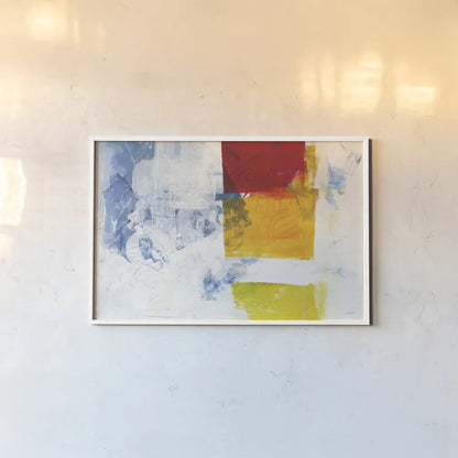 Breakout II by Mike Schick. shown as a paper print in a white frame. Available as a archival giclee rolled canvas, fine art paper, or poster print. SKU 64649i.