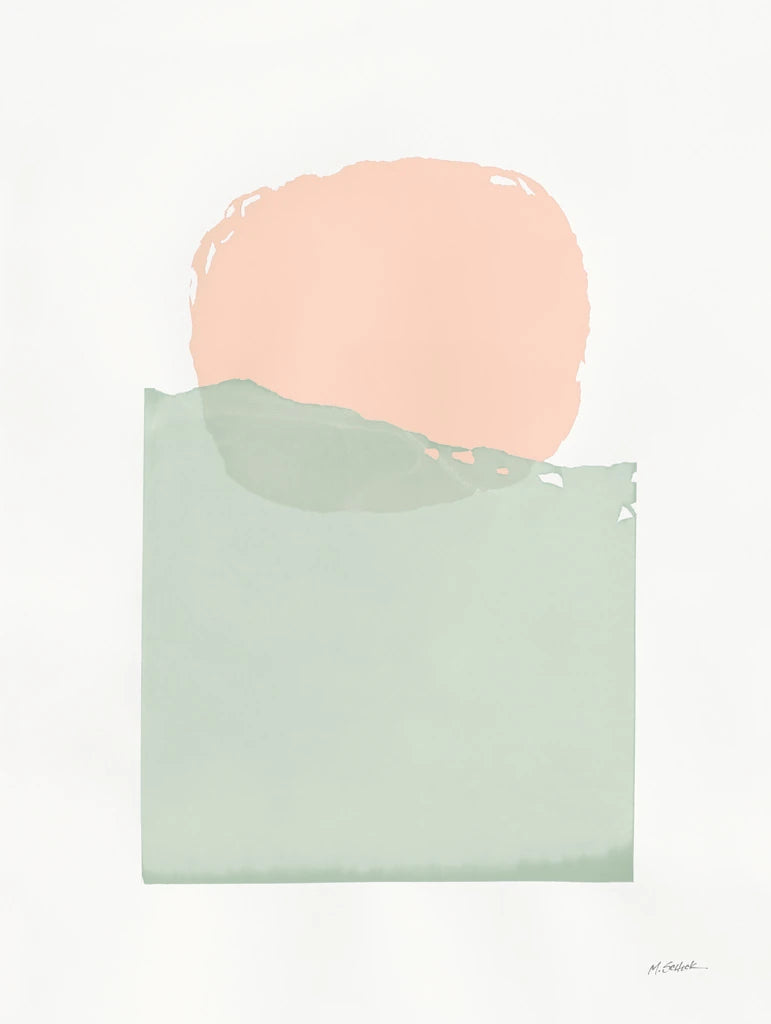 Buoyant Pink and Green by Mike Schick